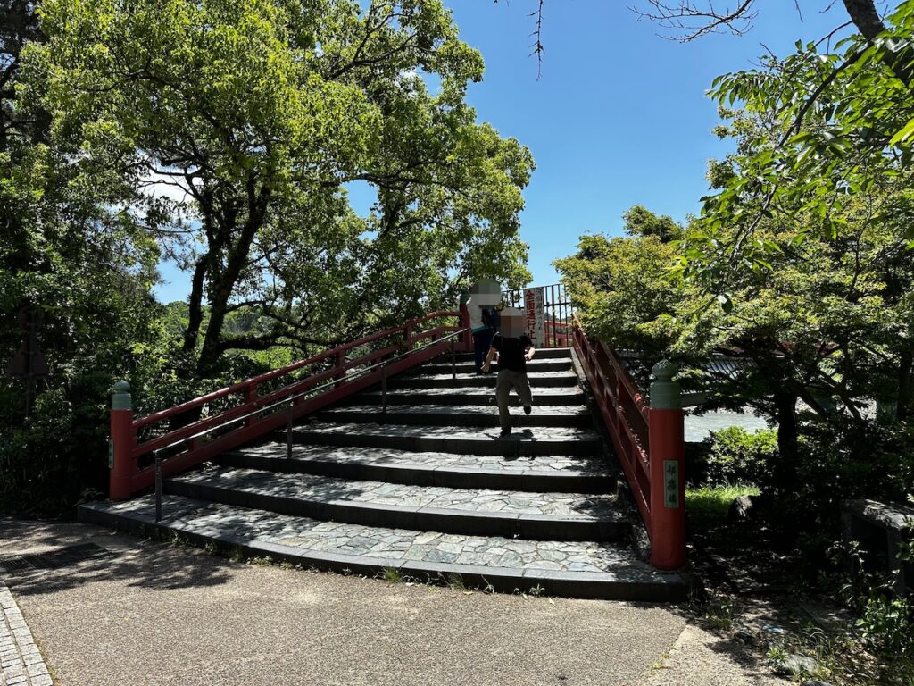 宇治神社前の朝霧橋