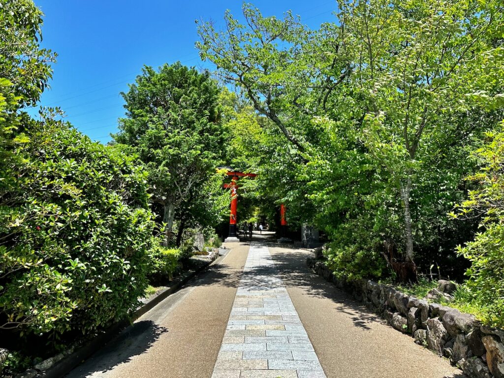 宇治上神社の一の鳥居