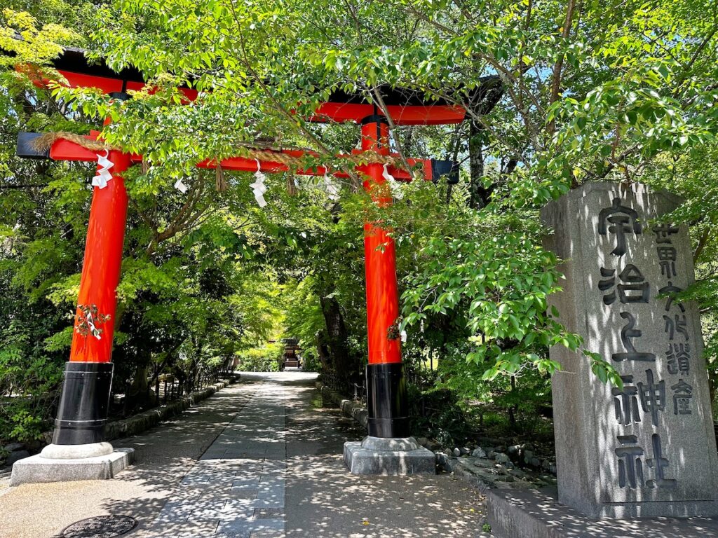 宇治上神社の一の鳥居