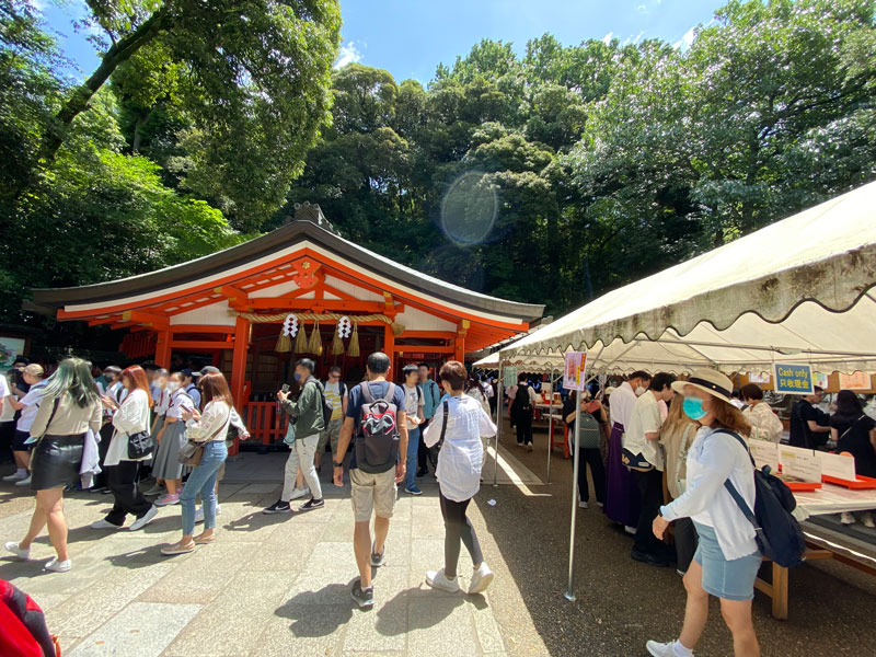 伏見稲荷大社　奥社奉拝所