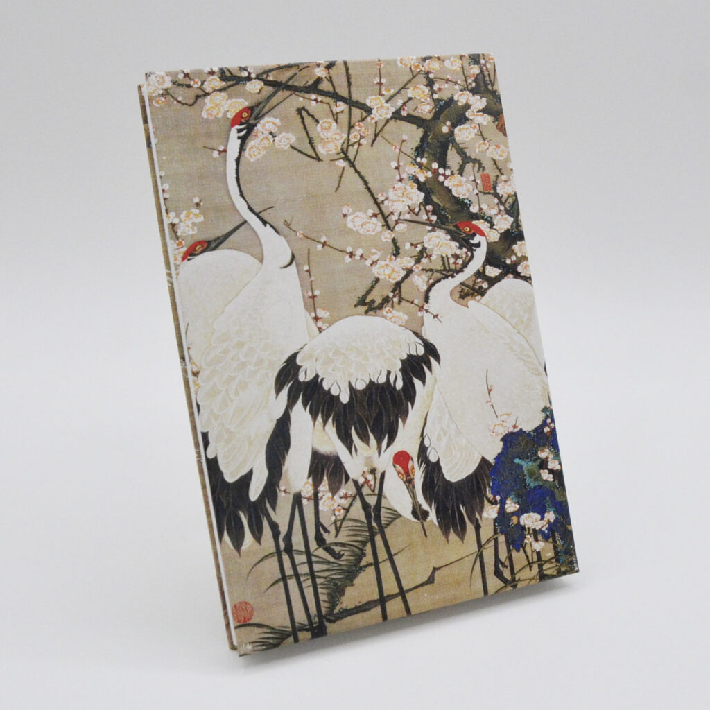 伊藤若冲「梅花群鶴図」