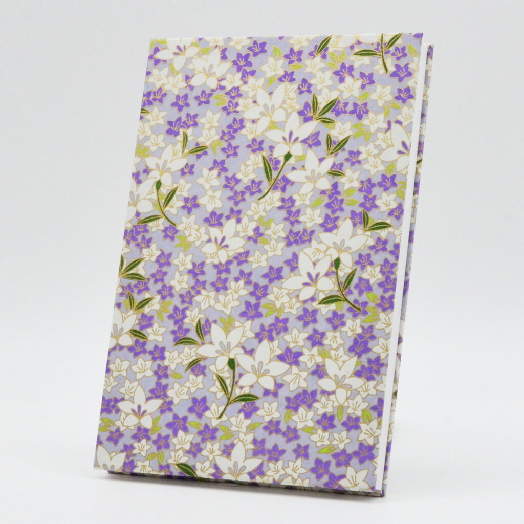 桔梗柄の御朱印帳