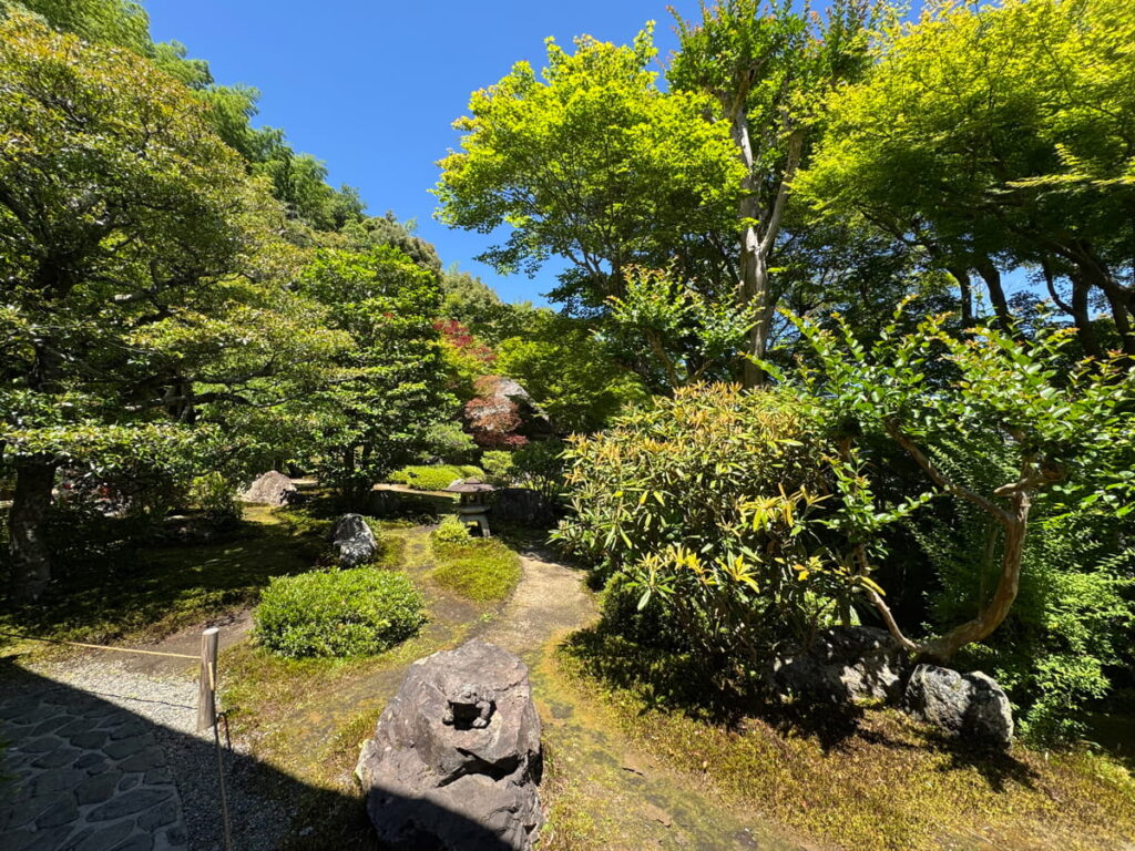 華厳寺(鈴虫寺)の庭