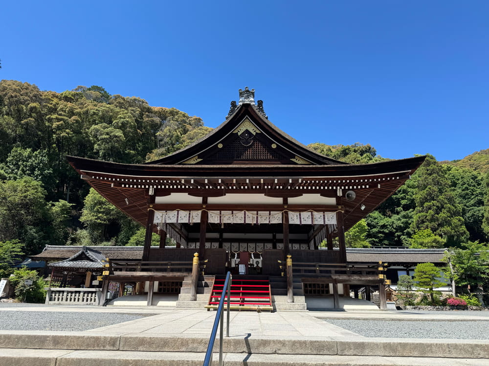 松尾大社の拝殿