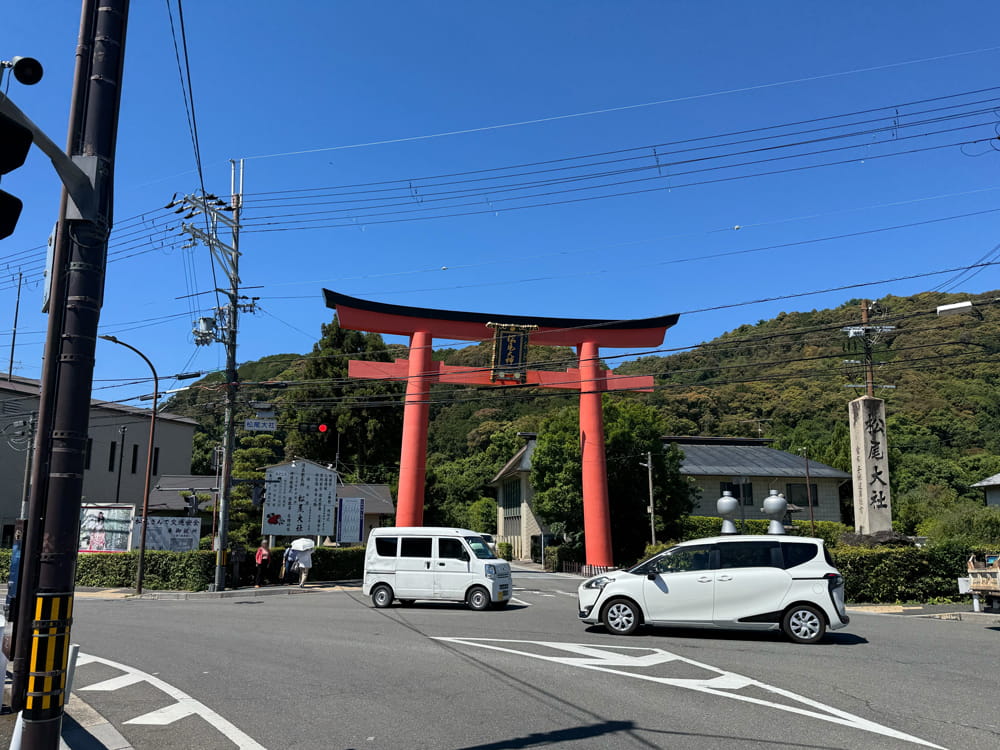 松尾大社の鳥居
